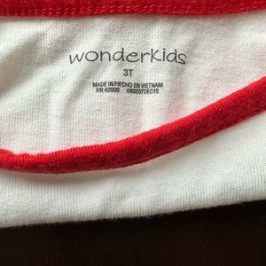 Wonder kids Girls 3T tank top with ties on each side